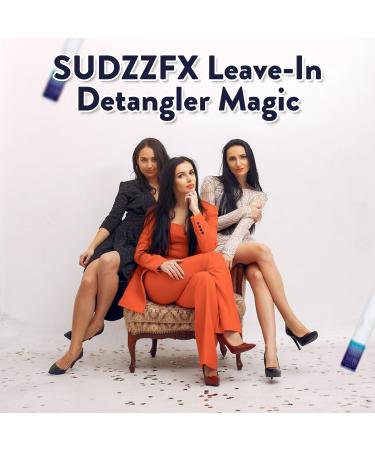 SUDZZFX ALL IN ONE Powerful Leave-in Hair Detangler - Creates Shine - Heat Protection - Smoothes Frizzy Hair - Color Safe - Sulfate Free - Buy Online on GoSupps.com