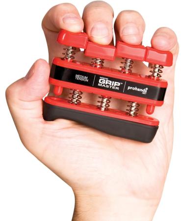 PROHANDS Gripmaster Hand Exerciser | Finger Strengthener - 7lb Medium Resistance - Buy Online on GoSupps.com