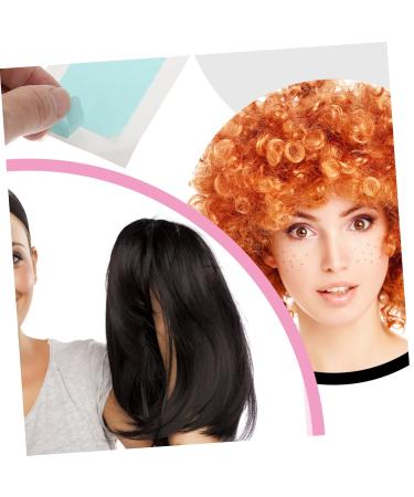 Angoily 20 Sheets Double-sided Tape Waterproof Wig Tape Double Sided Duct Tape Invisible Tape Hair Ribbon Tape for Hair Lace Wig Lace Front Wig Tape Stickers Wigs Supplies Replace Adhesive - Buy Online on GoSupps.com