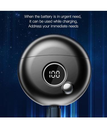 Uxsiya Dual Head Beard Trimmer - Type C Rechargeable Waterproof Low Noise Electric Beard Cutter & Pocket Groomer | International Shipping - Buy Online on GoSupps.com