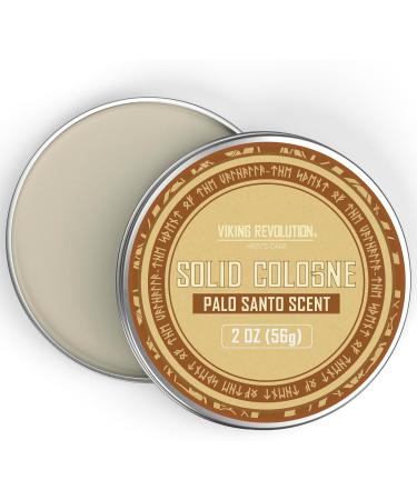 Viking Revolution - Cologne - Solid Cologne for Men - Men Solid Perfume - Gifts for Men - Palo Santo - 1 Pack - 56 g Palo Santo 56 g (Pack of 1) - Buy Online on GoSupps.com