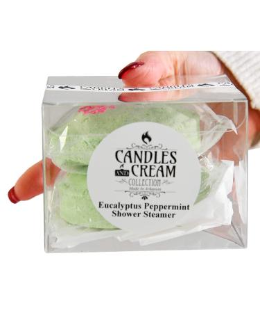 Eucalyptus Peppermint Shower Steamers - Aromatherapy Stress Relief Set - Buy Online on GoSupps.com