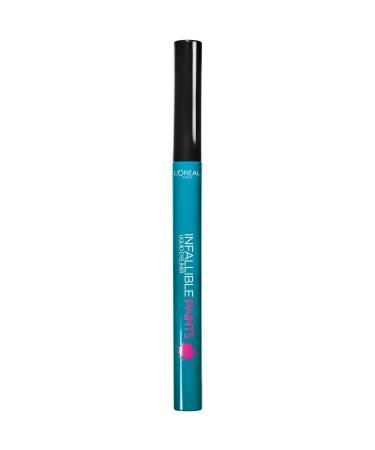 L'Or al Paris Infallible Paints Eyeliner  Intrepid Teal  0.034 fl. oz. Intrepid Teal 0.034 Fl Oz (Pack of 1)