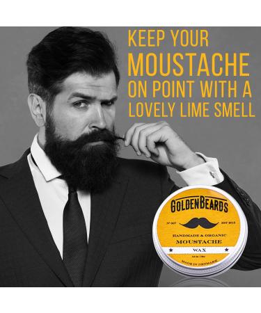 Moustache Wax & Folding Comb Kit - Best Price for Superior Moustache Care - Buy Online on GoSupps.com