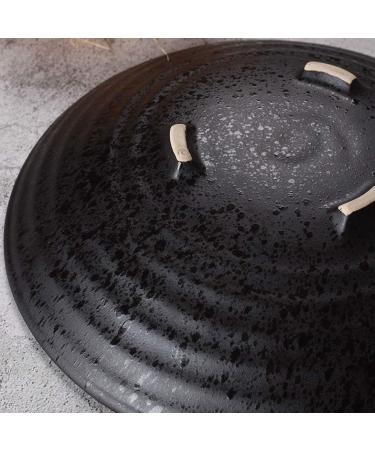 JF-Xuan 700ml Creative Retro Noodle Bowl Ceramics Tableware Plate Black Salad Bowl (Color : 6912001000) Bowls - Buy Online on GoSupps.com
