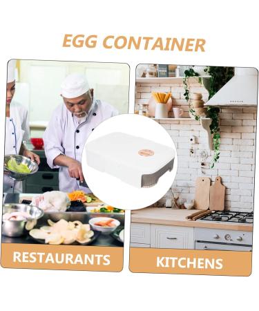 MAGICLULU Egg Storage Container Box Lid Style Holder Drawer Egg Eggs Organizer Type Storage For Refrigerator Tray Large Plastic - Buy Online on GoSupps.com