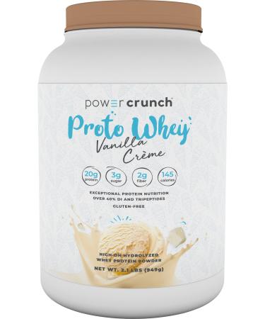 Power Crunch Proto Whey, Vanilla Creme, 2.1 Pounds