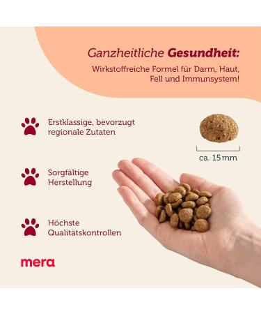 mera Care Adult Sport Food for very active and sporty dogs with chicken with 72% animal protein wheat free 4 kg - Buy Online on GoSupps.com