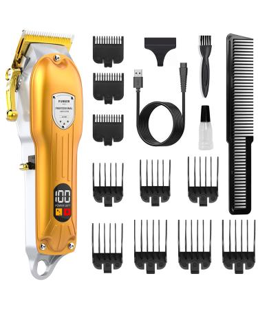 Cordless Hair Clippers for Men Professional,PAMKER Mens Hair Clippers for Hair Cutting Kit,Rechargeable Electric Hair Trimmer&Beard Trimmer Haircut Grooming Set, Barber Clippers for Men/Women/Kids single