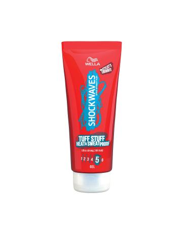 Wella Shockwaves Tuff Stuff Heat and Sweat Proof Gel 200ml 200 ml (Pack of 1)