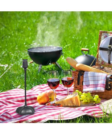Electric Fly Fan Household Automatic Fly Fan Multi-Purpose Food Fly Fan for Outdoor Patio Home Party Picnic (White) - Buy Online on GoSupps.com