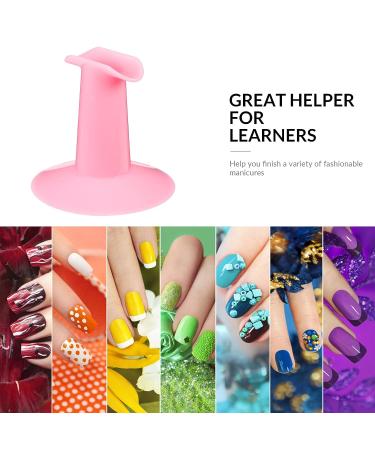 ARTIBETTER 3pcs Plastic Nail Art Finger Rest Stand Toe Separators - Salon Quality DIY Nail Painting Tool - Buy Online on GoSupps.com