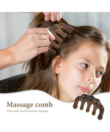 Nolitoy Wooden Massage Comb - Breistzahn Headscarf Massage Device for Scalp Care Dandruff Relief Wet & Dry Use - Natural Wood Brush - Buy Online on GoSupps.com
