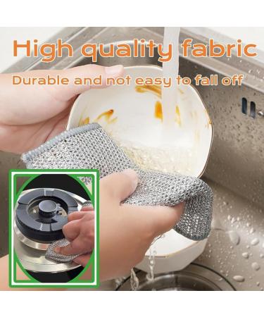 Probablei Multipurpose Wire Miracle Cleaning Cloths 2024 Upgraded Wire Washing Cloth Multi Purpose Wire Miracle Cleaning Cloth Miracle Wire Cleaning Cloths for Wet and Dry Reusable&Wear-Resistant (20) - Buy Online on GoSupps.com