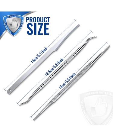 3pcs Ingrown Toenail Tools Set â€“ Lifter & File for Pain Relief | Teenitor - Buy Online on GoSupps.com