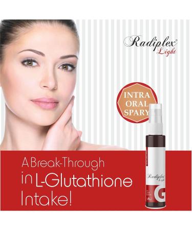 Light L Glutathione Reduced with Vitamin C Sublingual Spray - Premium Skin Care Solution for Brightening & Anti-Aging | International Shipping Available - Buy Online on GoSupps.com