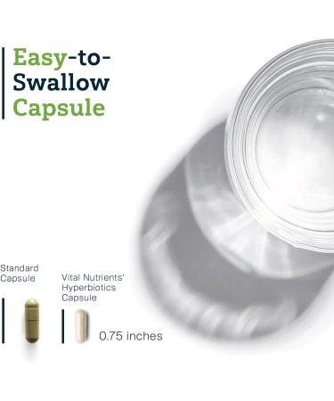 Hyperbiotics Vital Nutrients IBS Probiotic | Reduce Symptoms of IBS* | Clinically Studied Vegan probiotic for IBS Relief from Bloating Gas Diarrhea & Abdominal Discomfort* | 30 Capsules - Buy Online on GoSupps.com