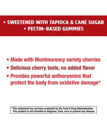 Nature's Way Tart Cherry Ultra Gummies - 75 Count Enzymatic Therapy Supplement - Buy Online on GoSupps.com