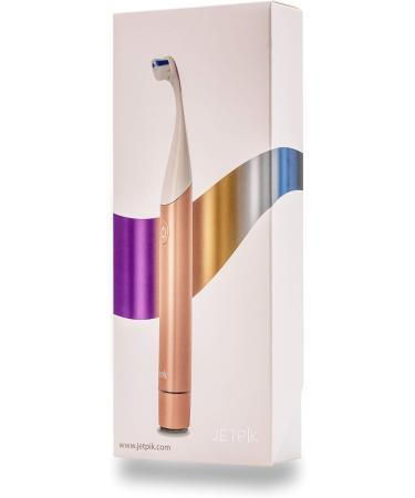 Jetpik JP300 Sonic Toothbrush - 5 Modes Aluminum Design USB Charging Travel Case - Rose Gold - Buy Online on GoSupps.com