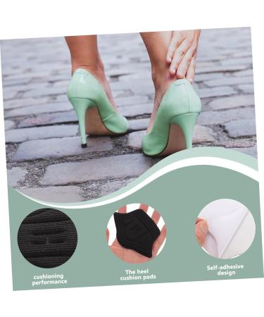 NOLITOY 18 Pairs Cuttable Heel Cushion Stickers | High Heel Comfort Pads for Loose Shoes | Invisible Moleskin Liners for Women - Buy Online on GoSupps.com