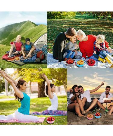 Ecoart Silicone Collapsible Bowl - Gray (L) | Perfect for Travel, Camping, and Hiking - Buy Online on GoSupps.com