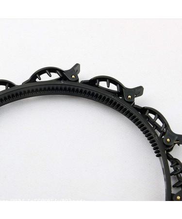Tomedeks Hairpin Headband - Double Bang Hairpin for Weddings Dances Parties & Daily Use (Black) - Buy Online on GoSupps.com