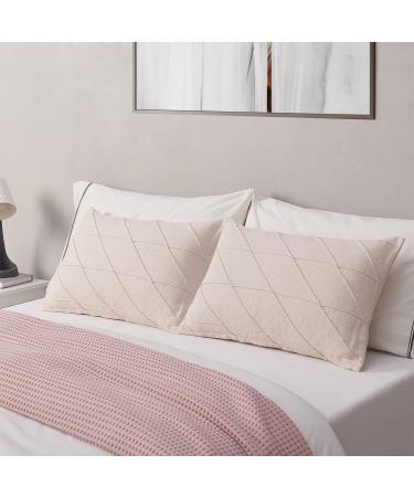 Juskys 40x60 cm Memory Foam Pillows - 2-Pack Breathable Washable Bed Pillows - White Comfort - Buy Online on GoSupps.com