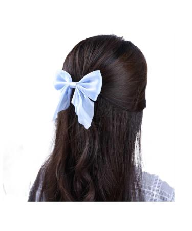 Cimenexe Boh me blue loop hair clips fly hair clips blue loop hair clippings barrette big loop hair clipped sheets headpiece hair accessories for women and girls
