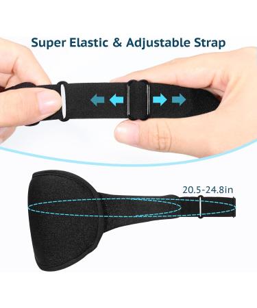 BeeVines 2 Pack Sleep Mask - 100% Blackout 3D Eye Masks for Men & Women | Zero Pressure for Side Sleepers | Includes Travel Pouch (Black & Pink - Buy Online on GoSupps.com