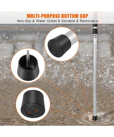 Adjustable Telescoping Tarp Poles Set | CAMULAND Aluminum Camping Gear Accessories | Lightweight, Adjustable Stakes for Hammock Rain Fly and Awning | 34.5 - 110.2 | Includes Carry Bag - Silver - Buy Online on GoSupps.com