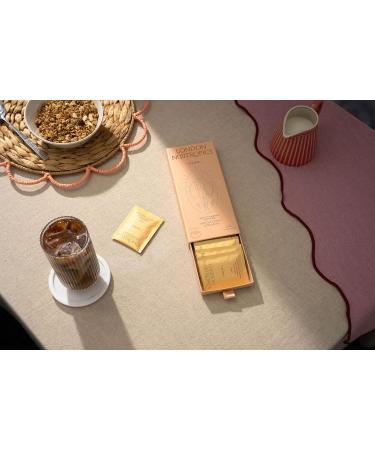 Caf aux champignons London Nootropics Flow | Caf adaptog ne l hydne h risson et l orpin rose | 12 sachets - Buy Online on GoSupps.com