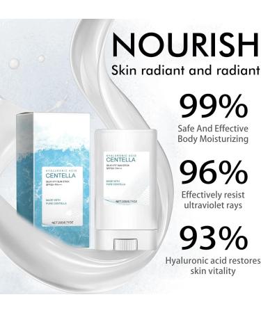 Centella Sunscreen Stick Silky Fit Sun Stick Sun Protection Lightweight Sunscreen Stick for Face Sun Cream Stick SPF50+ Beauty Sun Cream Non-Greasy Refreshing Not Harm Residue Sunstick for All Skin - Buy Online on GoSupps.com