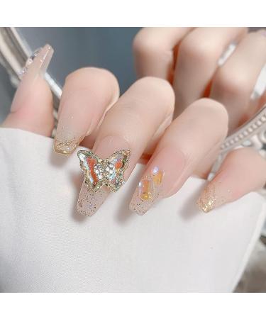 FEIlei 10Pcs Nail Jewelry Zircon Nail Art Rhinestones Nail Decors Crystals Diamond Gems - Buy Online on GoSupps.com
