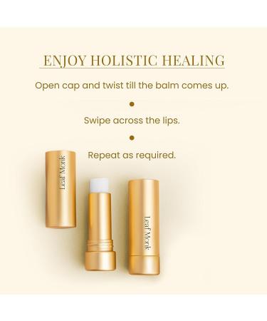 Buy Ayurvedic Lip Balm with Clarified Butter - Moisturizing & Softening for Pigmentation | 10g - International Shipping Available - Buy Online on GoSupps.com