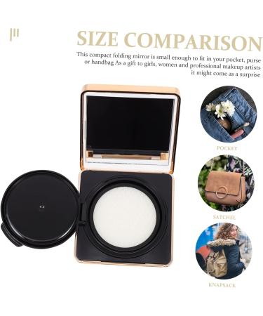 Box of 5 Empty Cardboard Foundation Cream Container Devil Horns Powder Box for Travel Container for Makeup Powder Outdoor Container Liquid Foundation Powder Puff ABS - Buy Online on GoSupps.com