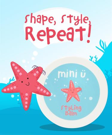Mini U Styling Balm Kids - Easy to Style and Wash Hair Balm - Watermelon Scented Vegan Balm with Jojoba Oil - Kids Hair Products - Hair Products for Kids - Buy Online on GoSupps.com