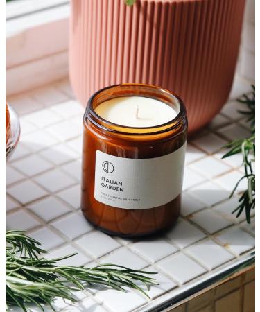 OCT Sage + Orange + Rosemary Scented Candle | 250ml Soy Wax & Essential Oils | International Shipping Available - Buy Online on GoSupps.com