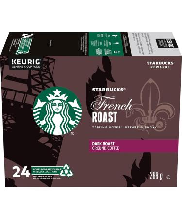 Starbucks French Roast Dark Roast Coffee Single Serve Keurig K-Cup Pods 24 Capsules & Sumatra Dark Roast Coffee Single Serve Keurig K-Cup Pods 24 Capsules - Buy Online on GoSupps.com