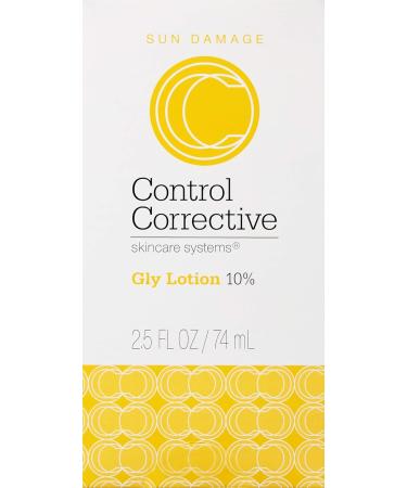 Shop CONTROL CORRECTIVE Gly Lotion 10% - Exfoliating Facial Moisturizer for Smooth Skin & Wrinkle Reduction | 2.5 Oz - International Shipping Available - Buy Online on GoSupps.com