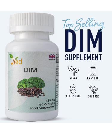 Buy DIM 455 mg - 60 Capsules for 60 Days Supply | Optimize Hormone Balance & Support Health - Fast International Shipping - Buy Online on GoSupps.com