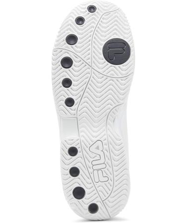 FILA Women's Double Bounce Pickleball Shoes - White/Pink/Silver (Size 10) - Style 5PM00001-156 - Buy Online on GoSupps.com