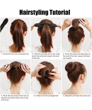 8Pcs Hair Bun Maker Magic Hair Bun Maker Sponge Hair Foam Twister Lazy Hairpin Tool Bun Shapers Foam Sponge Buns Shaper Accessories Hair Updo Tools Twister for Girls Women Gifts - Buy Online on GoSupps.com