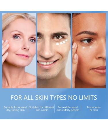 Retinol Eye Cream for Dark Circles & Wrinkles -Night Care Eye Cream with Collagen Hyaluronic Acid Effective in 3-4 Weeks to Fight Against Aging Reduce Puffiness and Bags All Skin Types - Buy Online on GoSupps.com