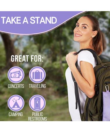 CHICIRIS Portable Urinal for Women - Reusable Pee Funnel with Bag | Ideal for Outdoor Use - Pink - Buy Online on GoSupps.com