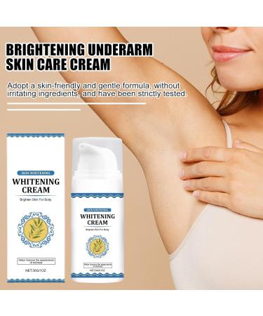  G n rique Underarm whitening cream - Deep hydration natural radiance skin lightening cream fast absorption. Treatment for dark underarms | Moisturizing cream for elbows - Buy Online on GoSupps.com