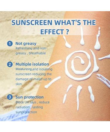 Hyaluronic Acid Body Sunscreen SPF 50 | Hydrating Water-Resistant Lotion for Face & Body | Moisturizing Sunscreen Moisturizer - Buy Online on GoSupps.com