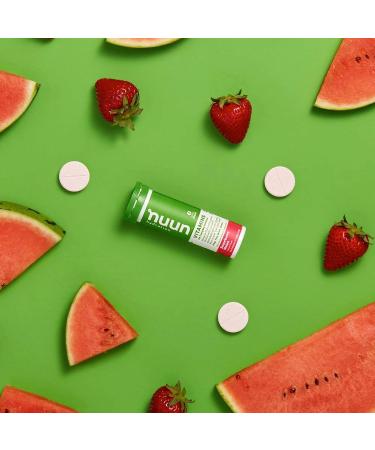 Buy Nuun Vitamins Strawberry Melon Daily Hydration Supplement - 3 Tubes of 12 Tabs | International Shipping Available - Buy Online on GoSupps.com
