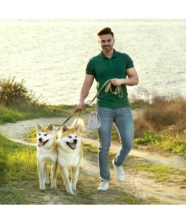 Adjustable Portable Feed Bag for Small Dogs | Training Treats Bag with Cord & Buckle - Ideal Pet Food & Snack Storage (Gray) - Buy Online on GoSupps.com