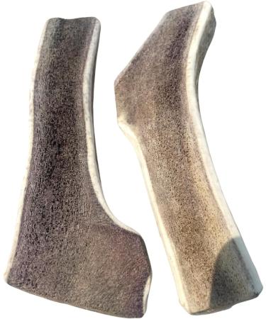 Elk Antler Dog Chews | ELK Antlers for Dogs | 100% Natural | for Aggressive Chewers | Naturally Shed Elk Antler | Keeps Dogs Busy | Small Medium Large | (2 Medium Split) - Buy Online on GoSupps.com