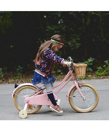 EIRONA Kids Bicycle Wicker Basket with Straps for 12-16 Inch Kids Bike  Tricycle  Scooter  (Pink & Purple & Brown) - Buy Online on GoSupps.com